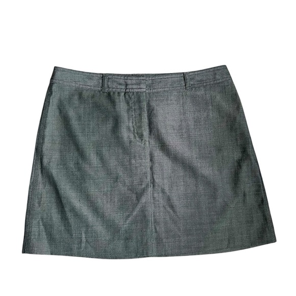 Express Stretch wool blend gray mini skirt size 7/8 - Picture 1 of 9